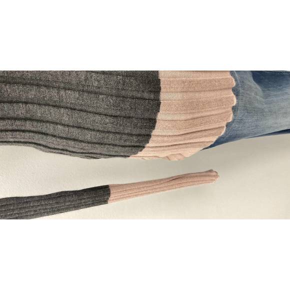 NEW LORENA ANTONIAZZI grey cashmere sweater in grey - Picture 3 of 4